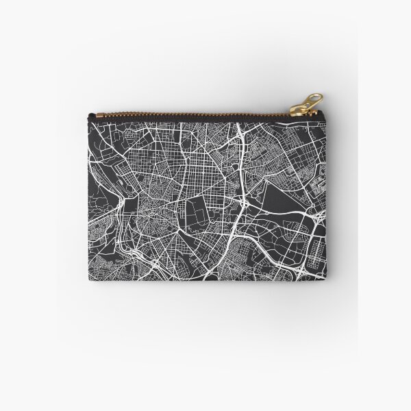 Item preview, Madrid Map, Spain - Gray designed and sold by MainStreetMaps.