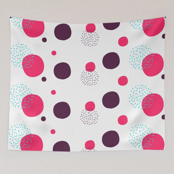 Item preview, Dots Shape Abstract Pattern designed and sold by TheresePrintArt.