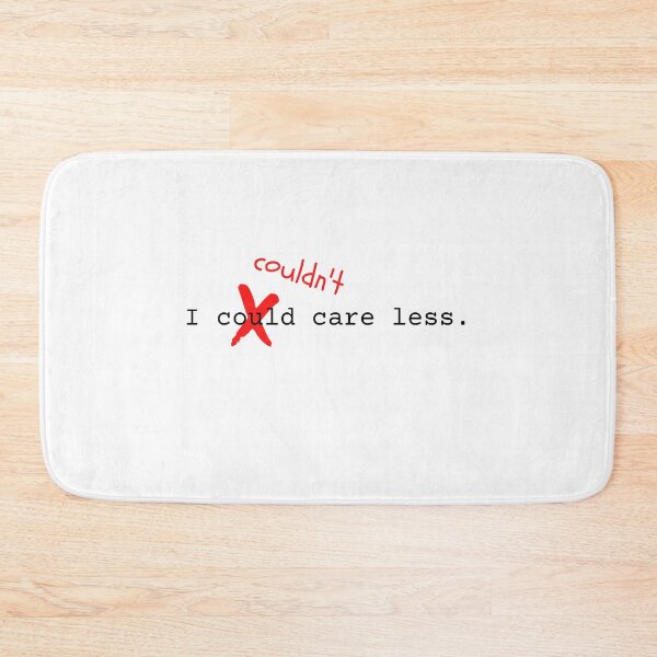 Item preview, I couldn't care less designed and sold by Banjoseph.