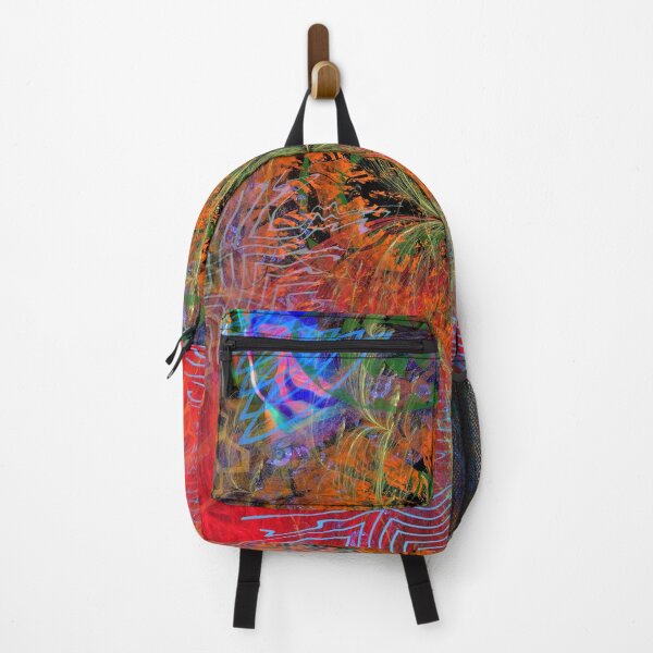 Item preview, Flame Flower (bold primary colors fractal) designed and sold by Discordant Dreams Art.