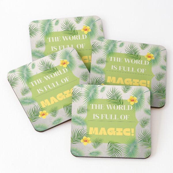 Item preview, The world is full of magic designed and sold by Craftivity.