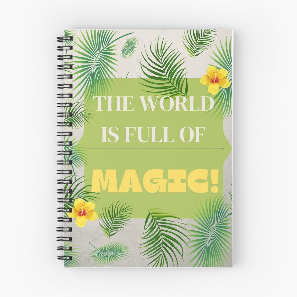Item preview, The world is full of magic designed and sold by Craftivity.