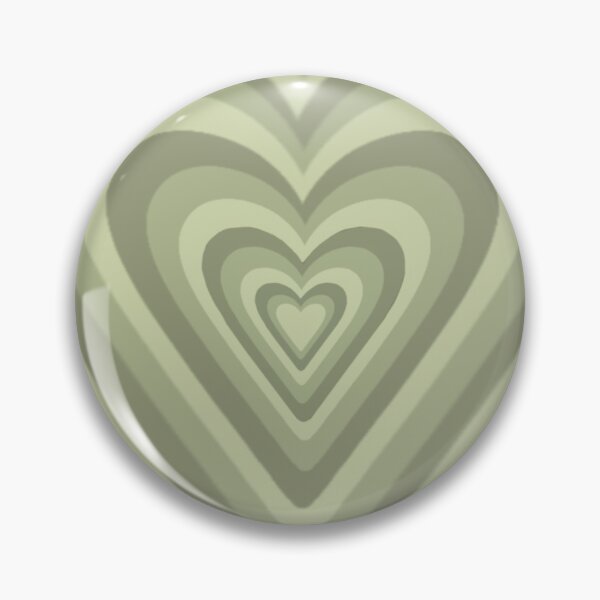 Item preview, Sage Green Heart designed and sold by PinkcloudsArt.