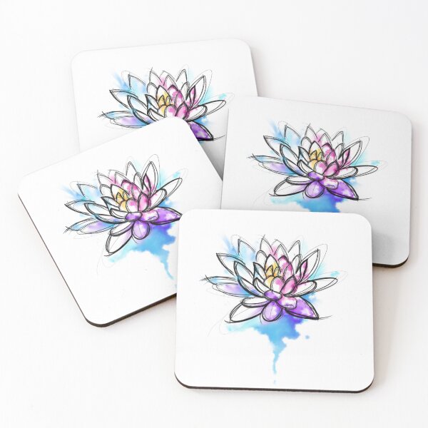 Item preview, Watercolour Lotus designed and sold by Jdb28.