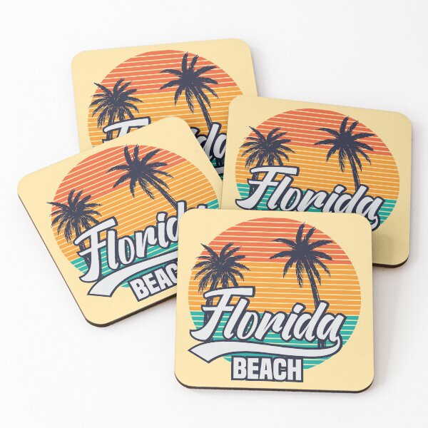 Item preview, Retro Florida Beach - Cool designed and sold by Ravensdesign.
