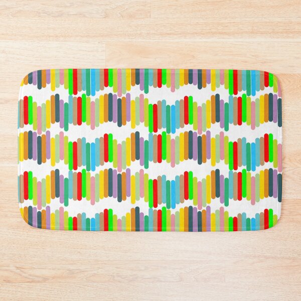 Item preview, colorful sticks pattern artwork  designed and sold by design-az.