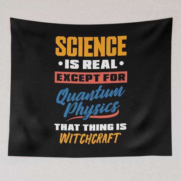 Item preview, Quantum Physics Quantum Mechanics Funny Science Joke designed and sold by ShopTheStyle.