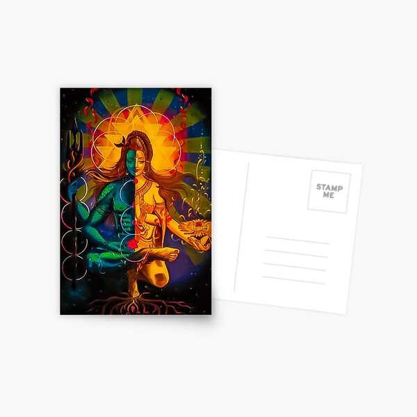 Item preview, ShivShakti God Shiva and Godesss Parvati  designed and sold by banothsonu.
