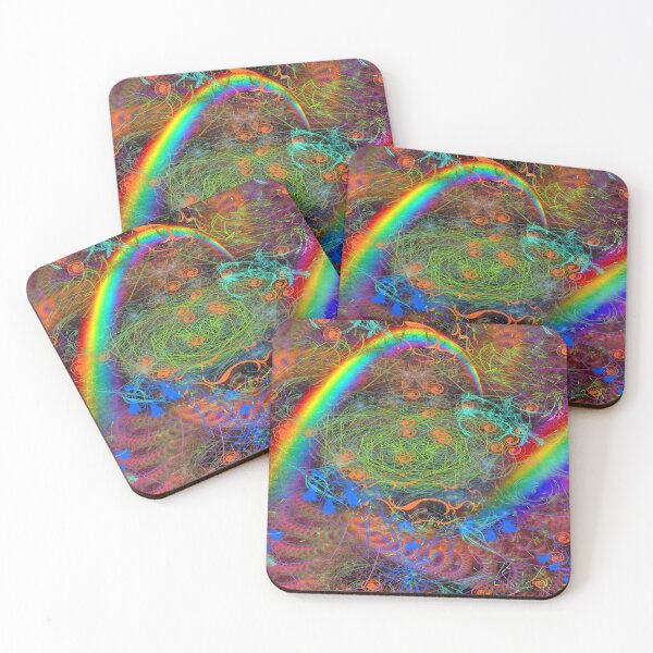 Item preview, Rainbow Tumbleweeds  designed and sold by Discordant Dreams Art.