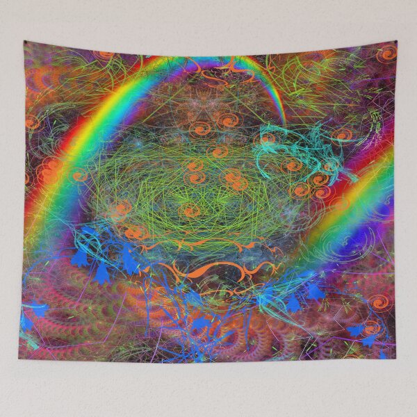 Item preview, Rainbow Tumbleweeds  designed and sold by Discordant Dreams Art.