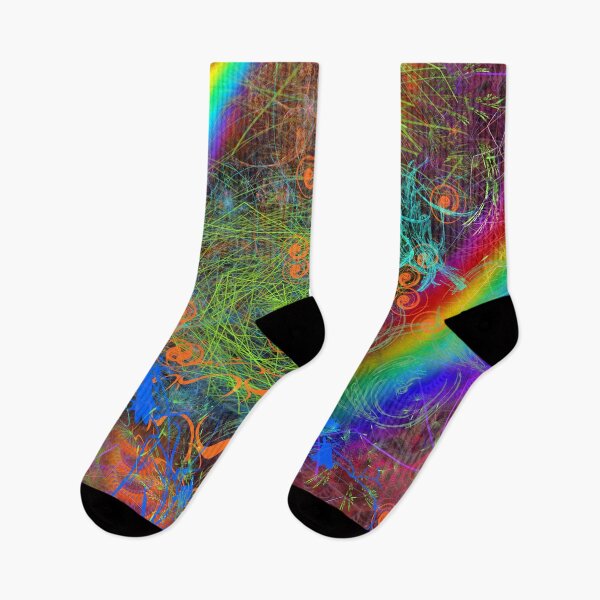 Item preview, Rainbow Tumbleweeds designed and sold by Discordant Dreams Art.