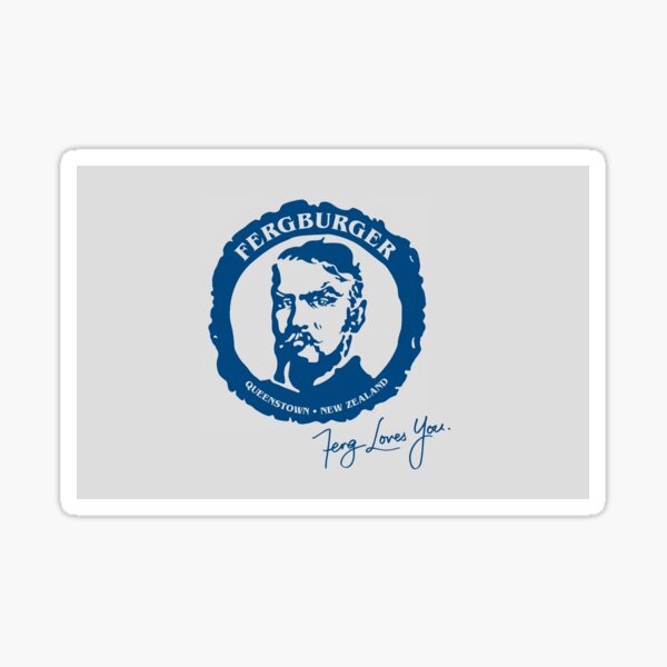 Item preview, Fergburger Logo designed and sold by ddrugo.