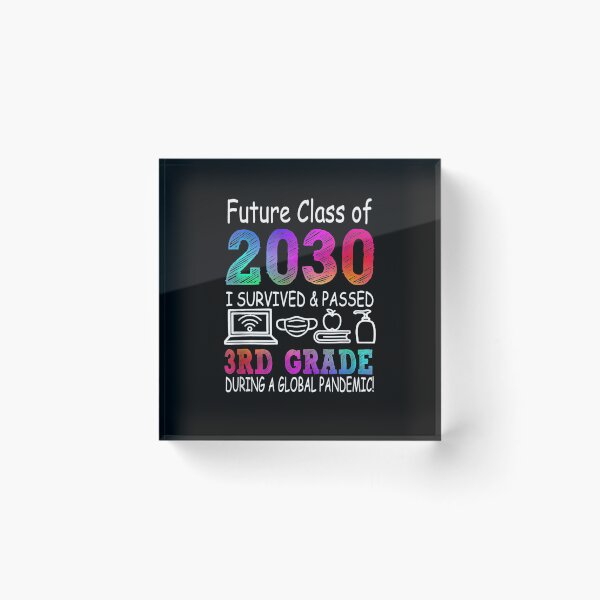 Item preview, Future Class Of 2030 Survived Pandemic Teaching 3rd Grade  designed and sold by anniet33.