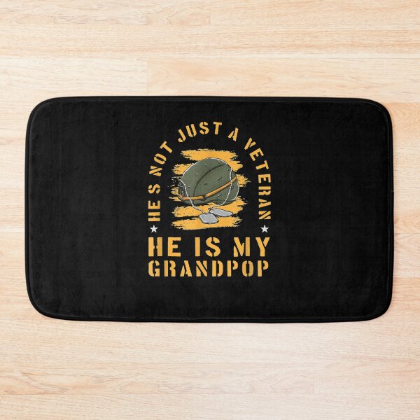 Item preview, He's Not Just A Veteran He's My Grandpop Veterans Day  designed and sold by maizreo.