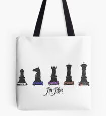 Human Chess Tote Bag