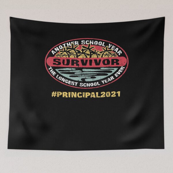 Item preview, Vintage Longest School Year Ever Survivor Principal 2021  designed and sold by maizreo.