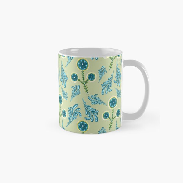Vista previa del artículo con la obra «Flores Folclóricas Vintage», diseñado y vendido por bearsandfoxes.