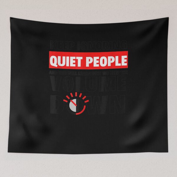 Item preview, Keep Ignoring Quiet People Volume Down Shy Sarcasm Introvert  designed and sold by anniet33.
