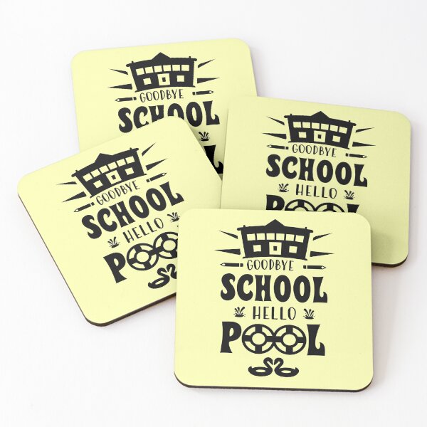 Item preview, Goodbye School Hello Pool (Light) designed and sold by the-krisney-way.