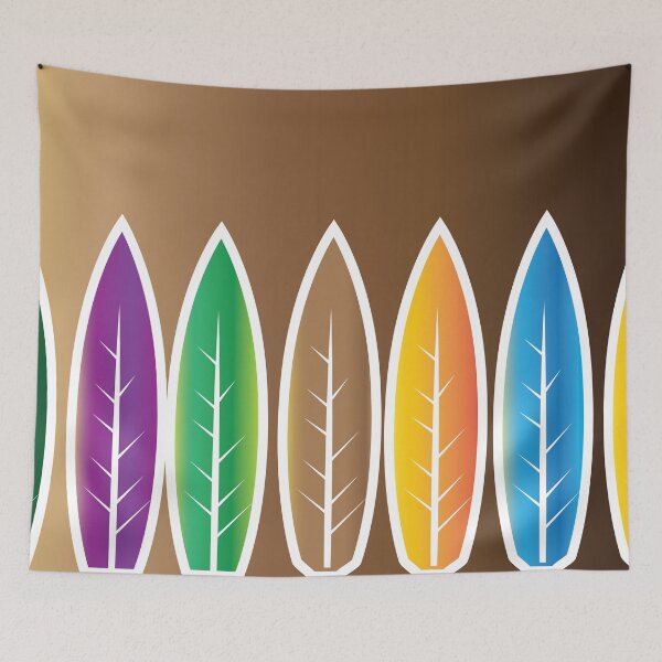 Item preview, colorful leaves design designed and sold by design-az.