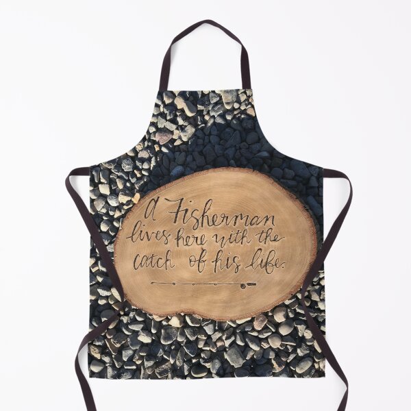 Item preview, A fisherman lives here with the catch of his life designed and sold by countrypines.