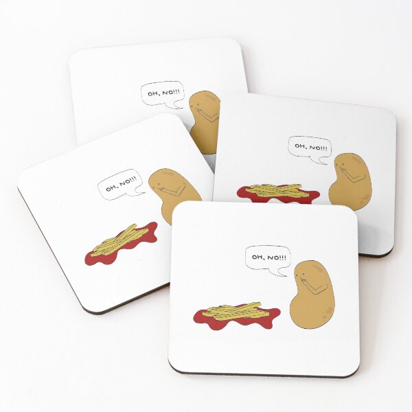 Item preview, Potato Crime Scene designed and sold by miniksov.