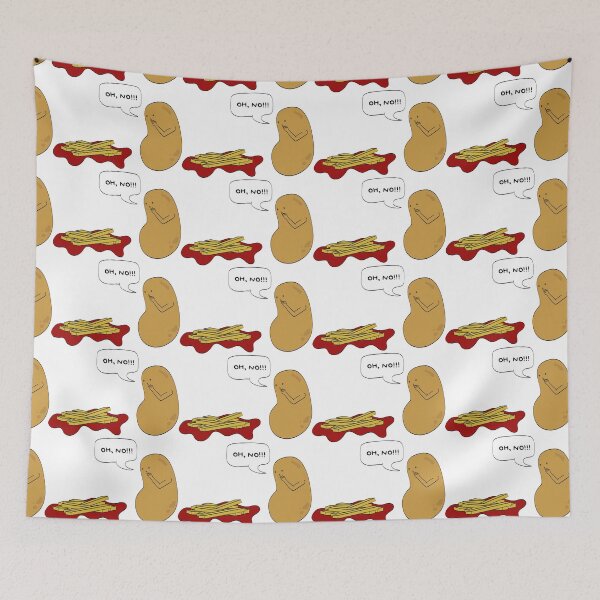 Item preview, Potato Crime Scene designed and sold by miniksov.