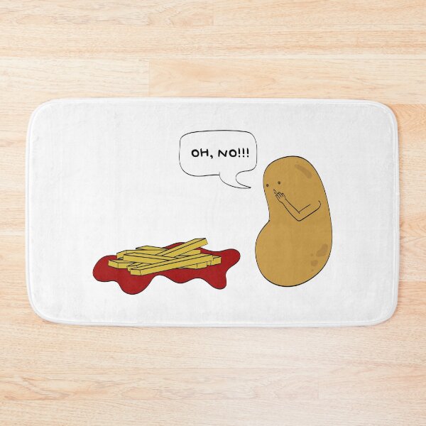 Item preview, Potato Crime Scene designed and sold by miniksov.
