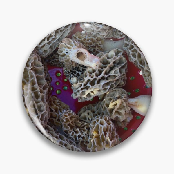 Item preview, Raw organic morel mushrooms designed and sold by JuliVogel.