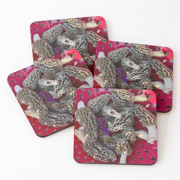 Item preview, Raw organic morel mushrooms designed and sold by JuliVogel.
