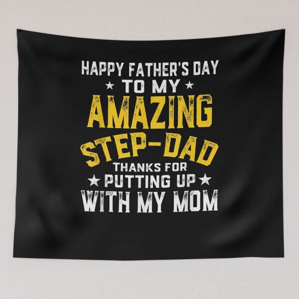 Item preview, Happy Father's Day Step Dad  designed and sold by maizreo.