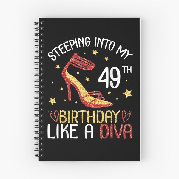 Item preview, Stepping Into My 49th Birthday Like A Diva Happy To Me Mom  designed and sold by maizreo.