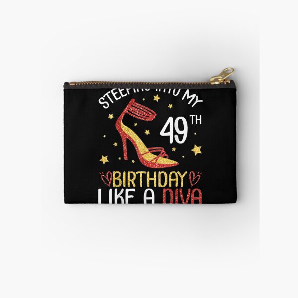 Item preview, Stepping Into My 49th Birthday Like A Diva Happy To Me Mom  designed and sold by maizreo.