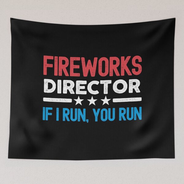 Item preview, Fireworks Director Funny 4th of July Fireworks Design designed and sold by justjonboy.