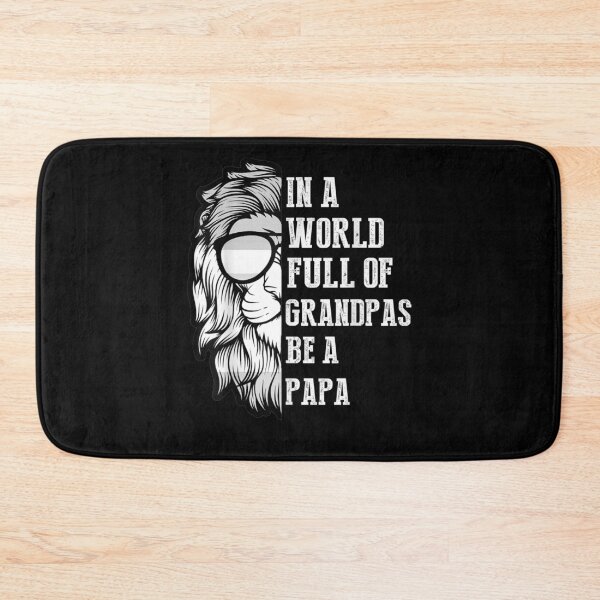 Item preview, In A World Full Of Grandpas Be A Papa Grandpa Lion Vintage  designed and sold by maizreo.
