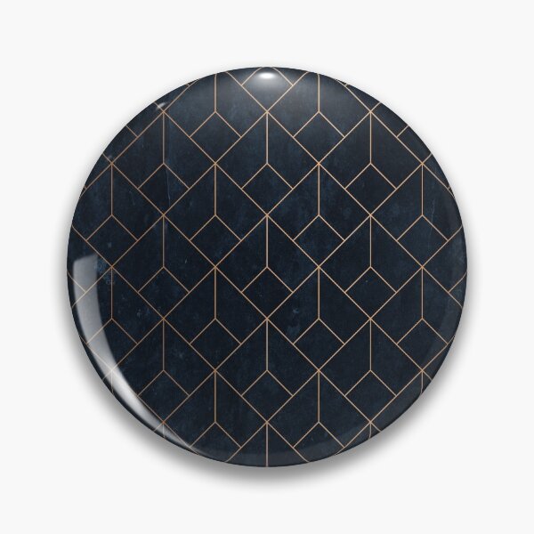 Item preview, Navy blue and gold art deco designed and sold by AlexGolyakov.