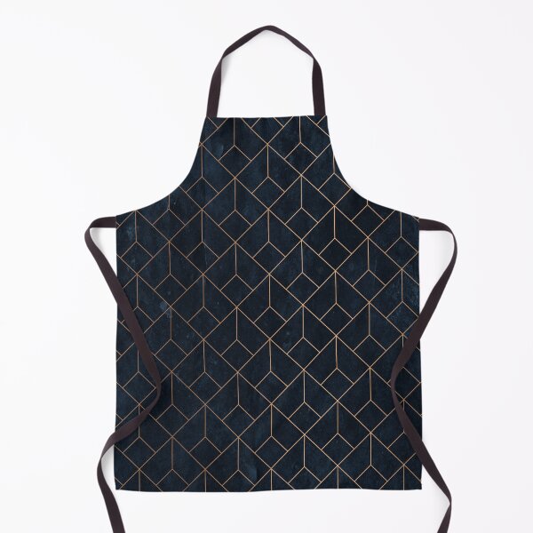 Item preview, Navy blue and gold art deco designed and sold by AlexGolyakov.