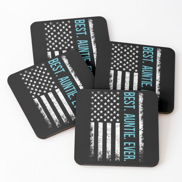 Item preview, Best Auntie Ever Vintage American Flag Fathers Day Christmas  designed and sold by anniet33.