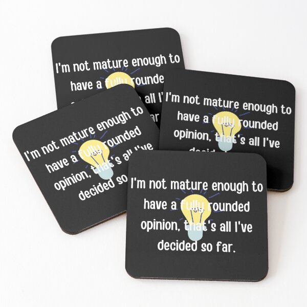 Item preview, I am not mature enough, this is what i have decided- James Acaster designed and sold by tiredandbored.