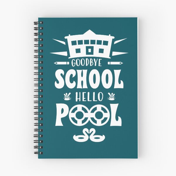 Item preview, Goodbye School Hello Pool (Light) designed and sold by the-krisney-way.
