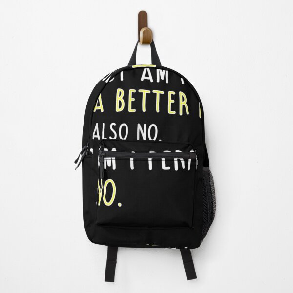 Item preview, Am I Perfect No Am I Trying To Be A Better Person Funny designed and sold by anniet33.