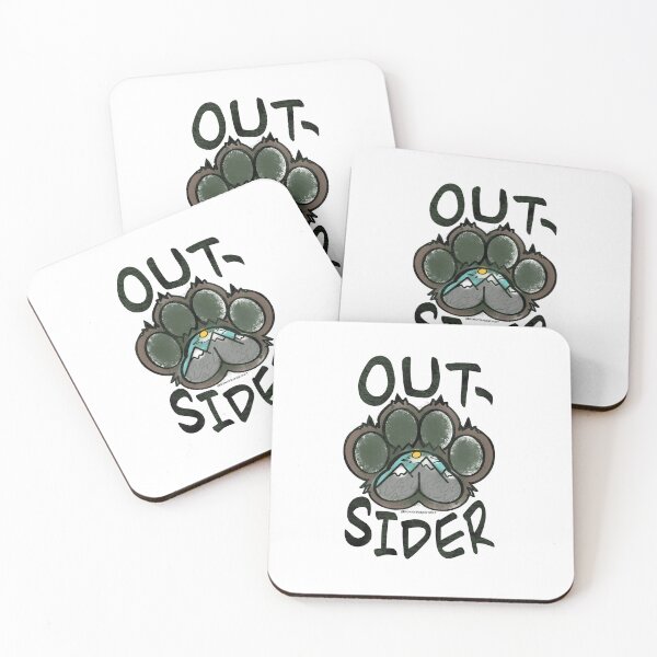 Item preview, Outsider Paw Print designed and sold by Chelle ML.