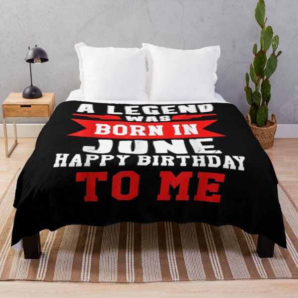 Item preview, A Legend Was Born In June Happy Birthday To Me designed and sold by maizreo.