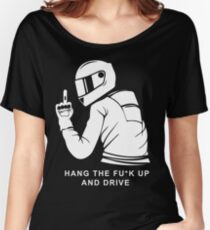 Funny Motorcycle Driver Women's Relaxed Fit T-Shirt