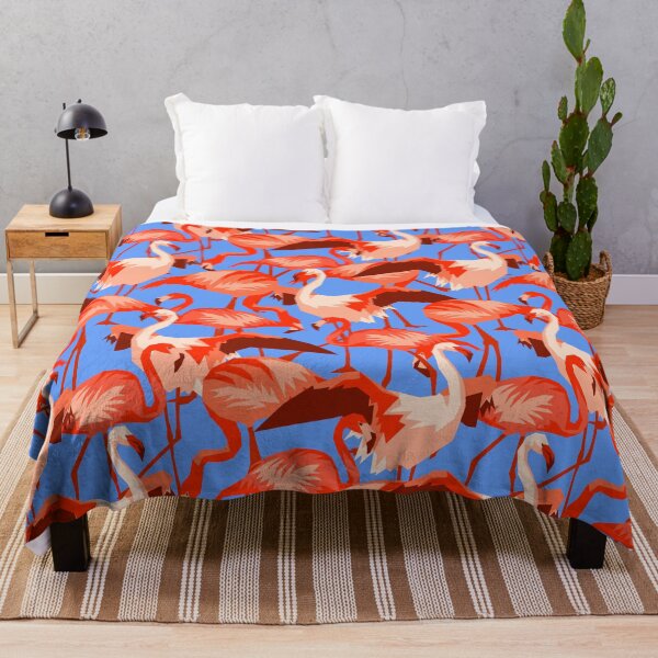 Item preview, Flamingoes blue designed and sold by Iojofruits.