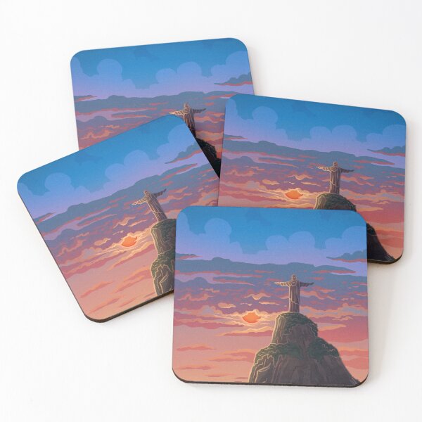 Item preview, Statue of Christ | Digital Illustration  designed and sold by Jackie Van Ryn.