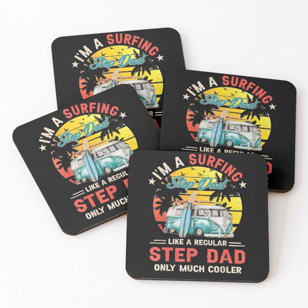 Item preview, I'm A Surfing Step Dad Summer Beach Surfer Dad Father Day  designed and sold by anniet33.