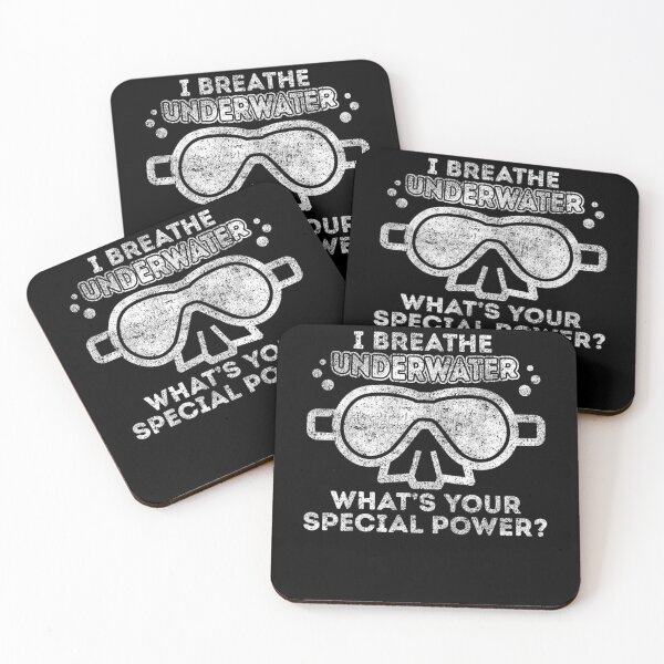 Item preview, Scuba Diving I Breathe Under Water What's Your Special Power  designed and sold by maizreo.