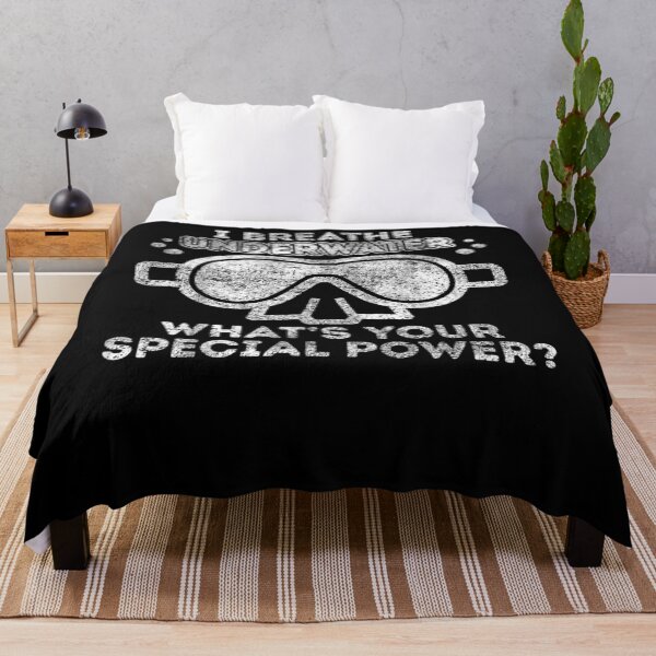 Item preview, Scuba Diving I Breathe Under Water What's Your Special Power  designed and sold by maizreo.