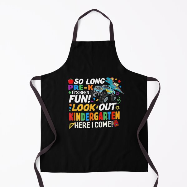 Item preview, So Long Pre K Here I Come Funny Dinosaur Monster Truck designed and sold by anniet33.